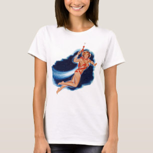 Ruimtemeisje T-shirt