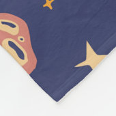Ruimtemissie Fleece Deken (Hoek)