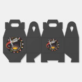 Ruimtemissie Patch Bedankdoosjes (Ongevouwen)