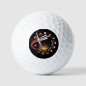 Ruimtemissie Patch Golfballen (Voorkant)