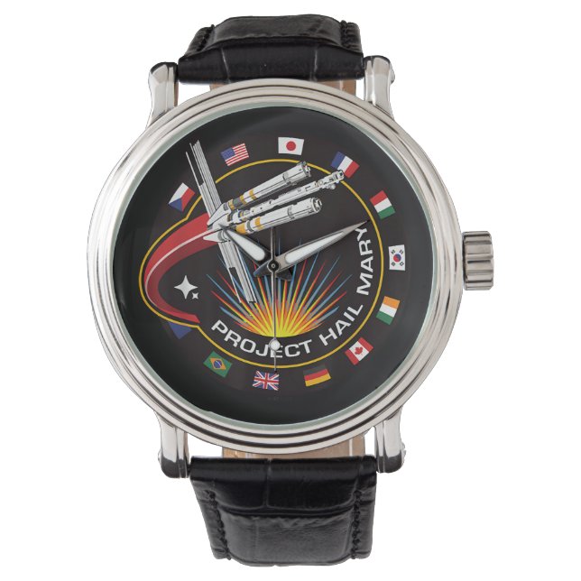 Ruimtemissie Patch Horloge (Voorkant)