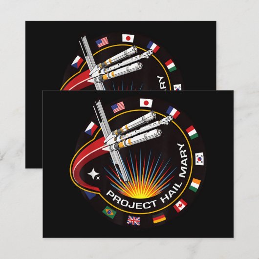Ruimtemissie Patch Kaart (Voorkant / Achterkant)