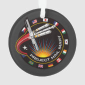 Ruimtemissie Patch Ornament (achterkant)