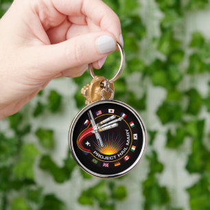 Ruimtemissie Patch Sleutelhanger