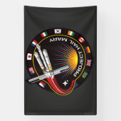 Ruimtemissie Patch Spandoek (Verticaal)