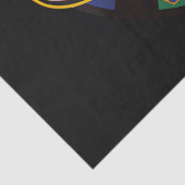 Ruimtemissie Patch Tissuepapier (Detail)