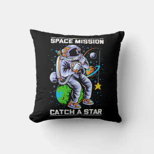 Ruimtemissie voor astronaut vangt een ster kussen