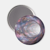 Ruimtemoorgat Nebula Optische illusie Magneet (Voorkant / Achterkant)
