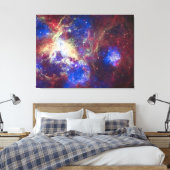 ruimtenevel canvas afdruk (Insitu (Slaapkamer))