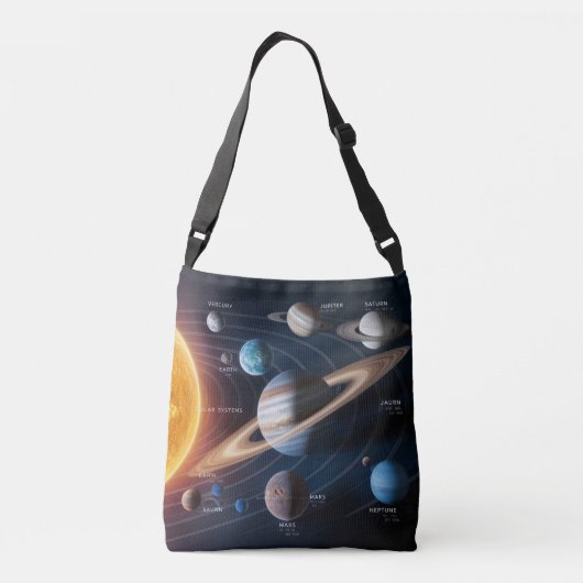 ruimteontwerp crossbody tas (Achterkant)