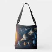 ruimteontwerp crossbody tas (Voorkant)