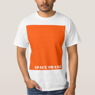 Ruimteoranje T-shirt
