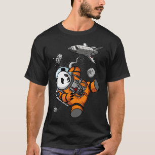 Ruimtepanda Beer Astronaut Galaxy Cosmic Animal T-shirt