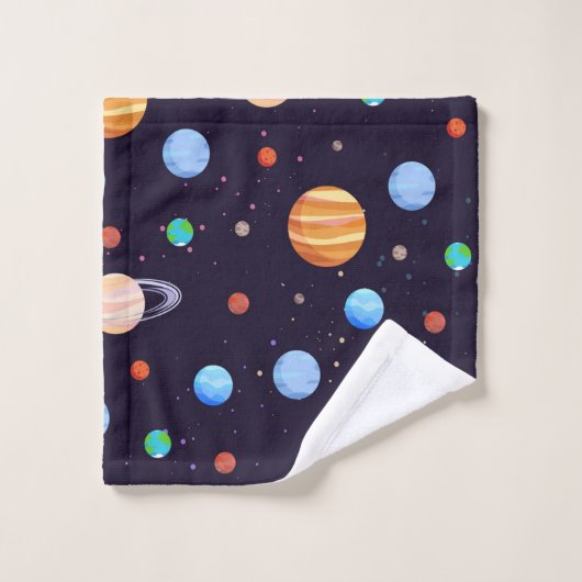 Ruimtepatroon Bad Handdoek (Wasdoekje)