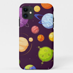 Ruimtepatroon iPhone 11 Hoesje