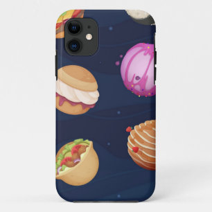 Ruimtepatroon iPhone 11 Hoesje