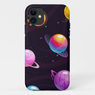 Ruimtepatroon iPhone 11 Hoesje