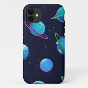 Ruimtepatroon iPhone 11 Hoesje
