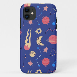 Ruimtepatroon iPhone 11 Hoesje