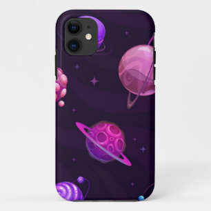 Ruimtepatroon iPhone 11 Hoesje