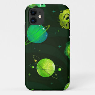 Ruimtepatroon iPhone 11 Hoesje
