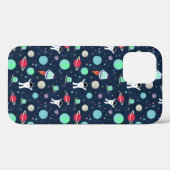 Ruimtepatroon illustratie Case-Mate iPhone case (Achterkant (horizontaal))