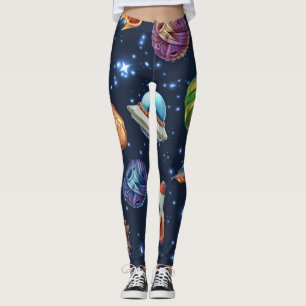 Ruimtepatroon Leggings
