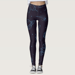 Ruimtepatroon Leggings