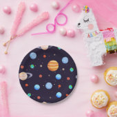 Ruimtepatroon Papieren Bordje (Feest)