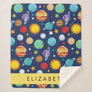 Ruimtepatroon, Planeten, Sterren, Kosmos, Jouw naa Sherpa Deken