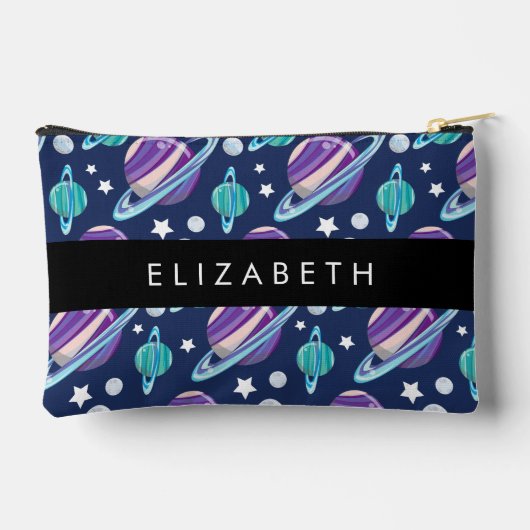 Ruimtepatroon, Planeten, Sterren, Melkweg, Jouw na Etui (Achterkant)