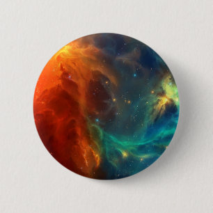 Ruimtepatroon Ronde Button 5,7 Cm