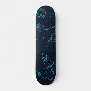 Ruimtepatroon Skateboard