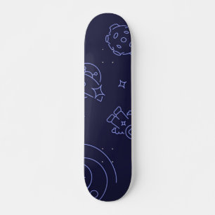Ruimtepatroon Skateboard