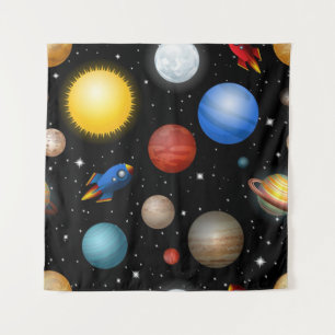 Ruimtepatroon Wandkleed