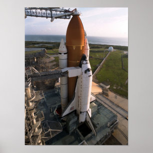 Ruimtependel Atlantis (sts-86) Poster
