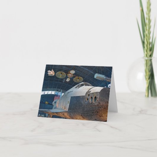 Ruimtependel Notecard Kaart (Voorkant)