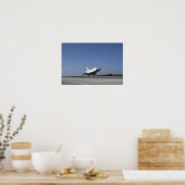 RuimtependelAtlantis nadert baan 33 Poster (Keuken)