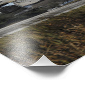 RuimtependelAtlantis raakt naar beneden Foto Afdruk (Hoek)