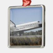 RuimtependelAtlantis raakt naar beneden Metalen Ornament (Links)