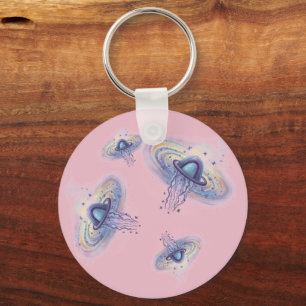 ruimteplaneet sleutelhanger