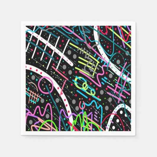 ruimtepuin servet (Voorkant)