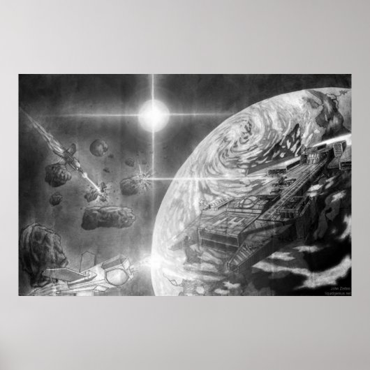 RuimteRaiders Poster (Voorkant)