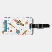 Ruimteraket Bagagelabels (Voorkant horizontaal)