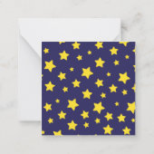 Ruimteraket cadeau bijgevoegde kaartjes (Achterkant)