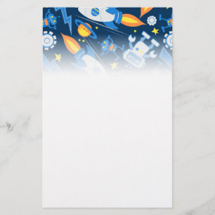 Ruimterobot Briefpapier