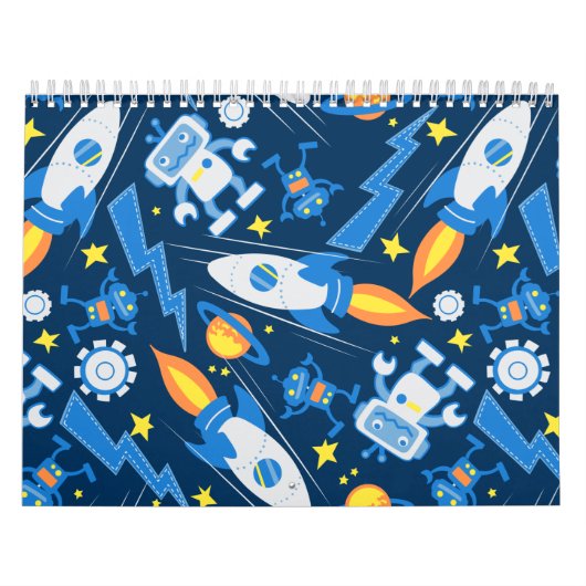 Ruimterobot Kalender (Hoes)