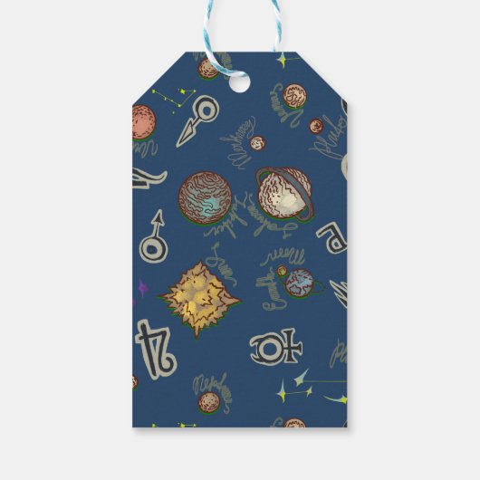 Ruimtesalade Cadeaulabel (Achterkant)