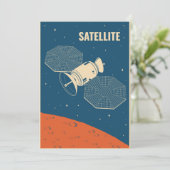 Ruimtesatelliet Kaart (Staand voorkant)
