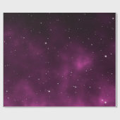 Ruimteschapsillustratie, astronomisch grafisch ont cadeaupapier (Vlak)